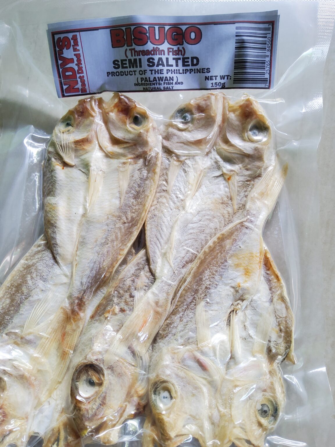 BISUGO ( Threadfin Fish ) | Inday Organic Dried Fish